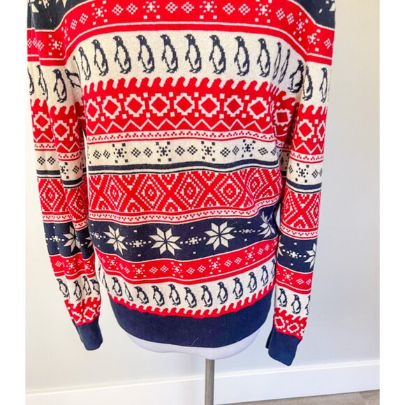 Men's H&M LOGG Penguin Holiday Sweater - Picture 7 of 12